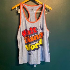 NWT vintage Walt Disney World racerback tank XXL